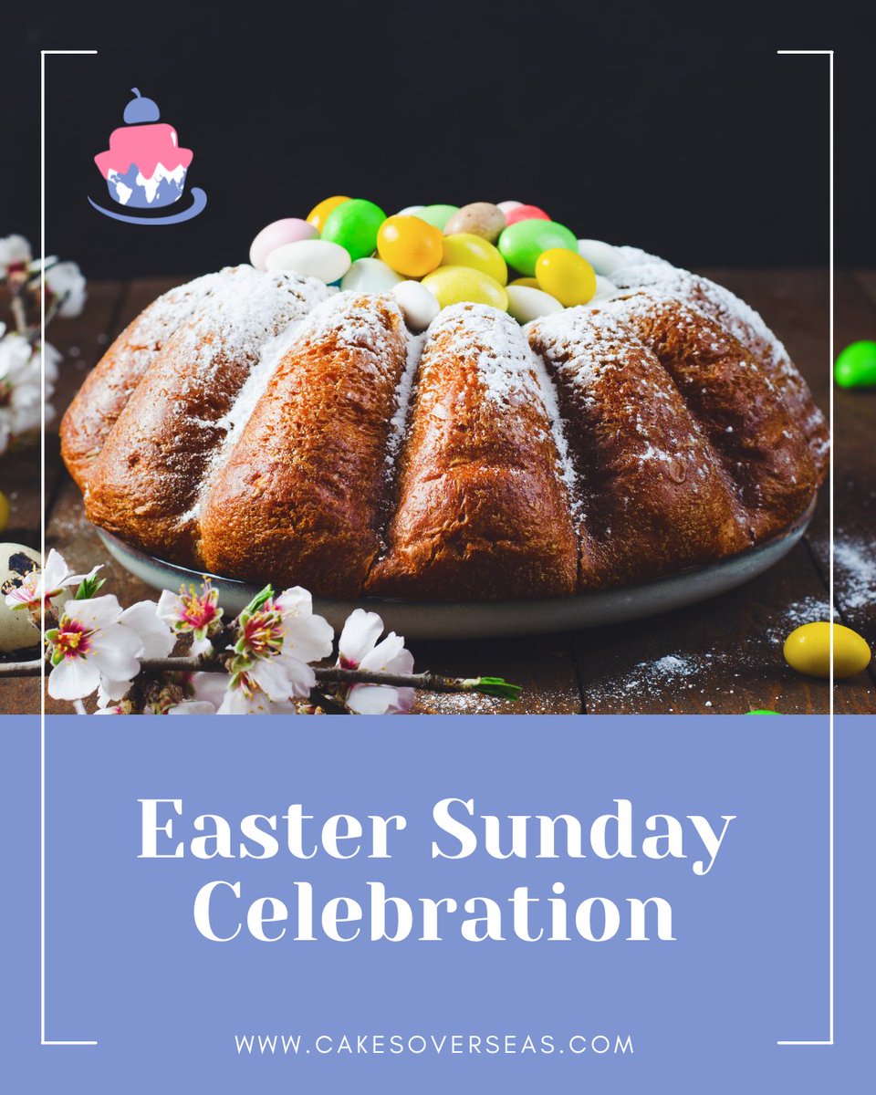 CakesOverseas's tweet image. 🐰 Happy Easter! Sending sweet wishes to everyone celebrating. Still time to send a belated treat! 🎂🌍 Order here → hubs.li/Q03fgfjy0 #EasterGifting