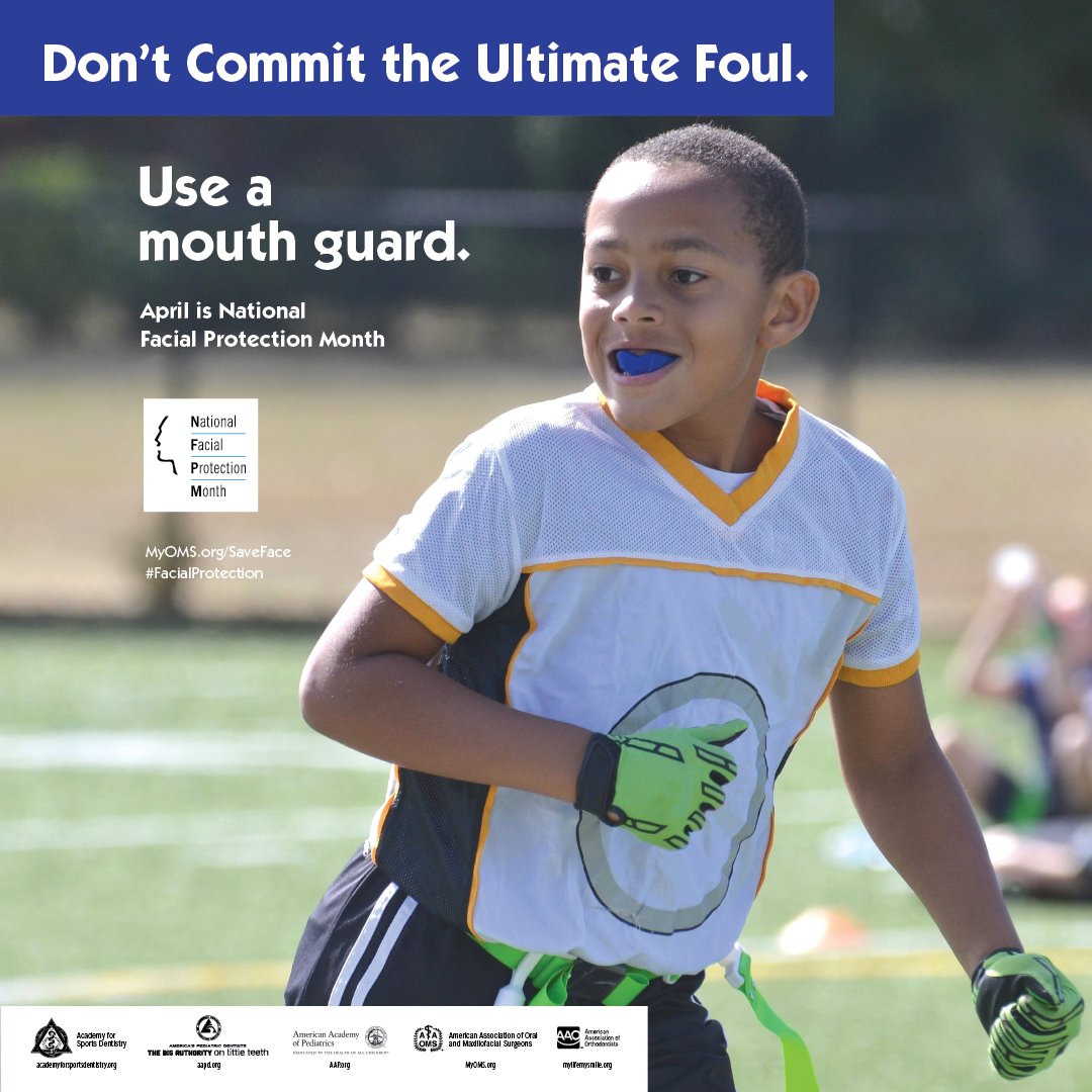 Protect your face, protect your dental health. When you step onto the field, make sure you're wearing your mouth guard to prevent tooth loss. Always PLAY IT SAFE by protecting your teeth. Learn more here: bit.ly/4iSa8qJ