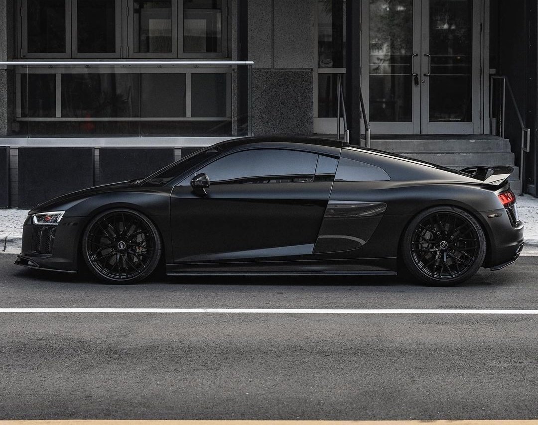Murdered out Audi R8