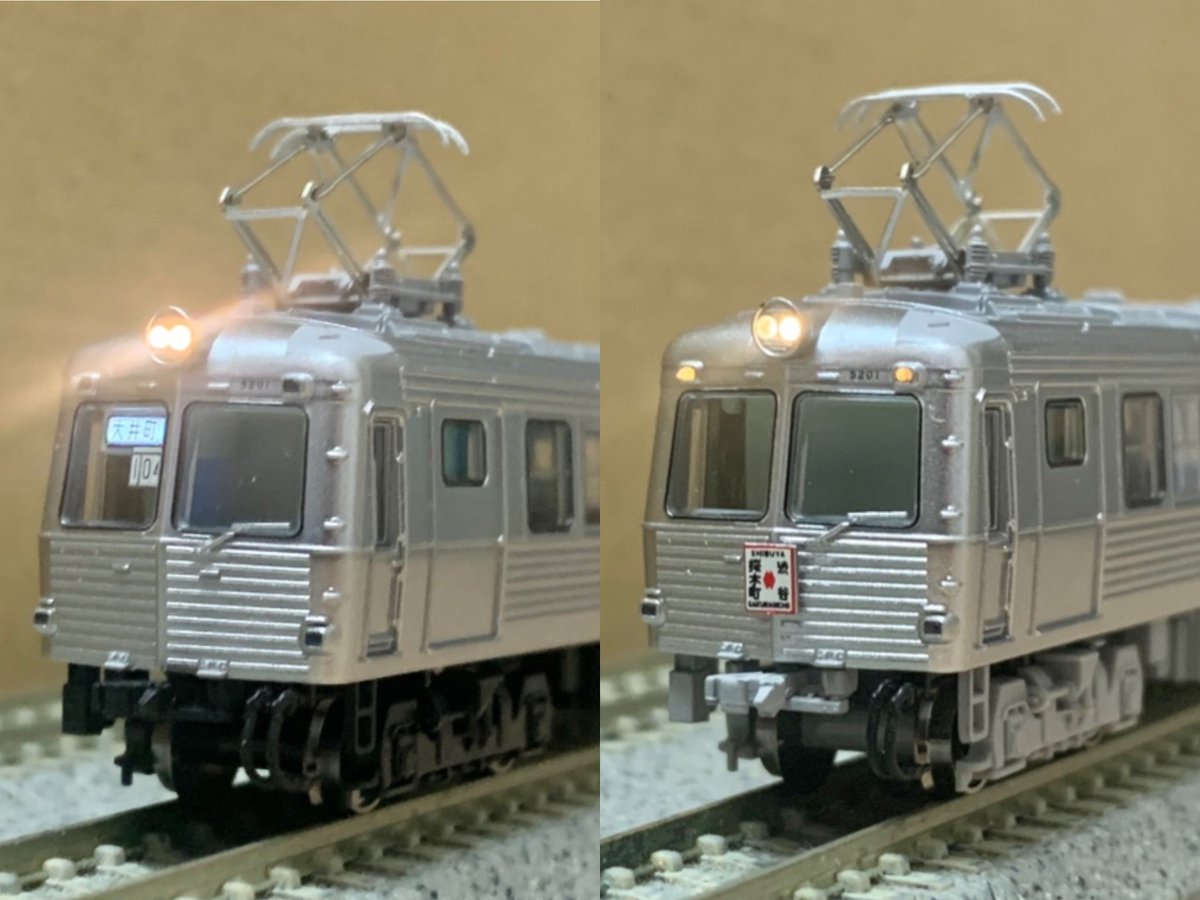 鉄道模型市で購入した、J−TREC保存車5201号ディスプレイモデル。一般