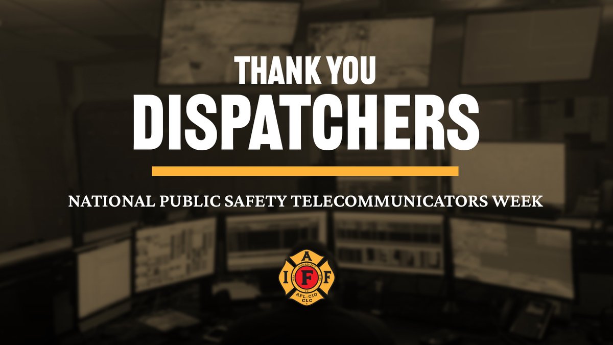📞 Emergency dispatchers play a vital role in ensuring the safety of our communities.

Thank you to all emergency dispatchers for your service and for being the lifeline in times of crisis!