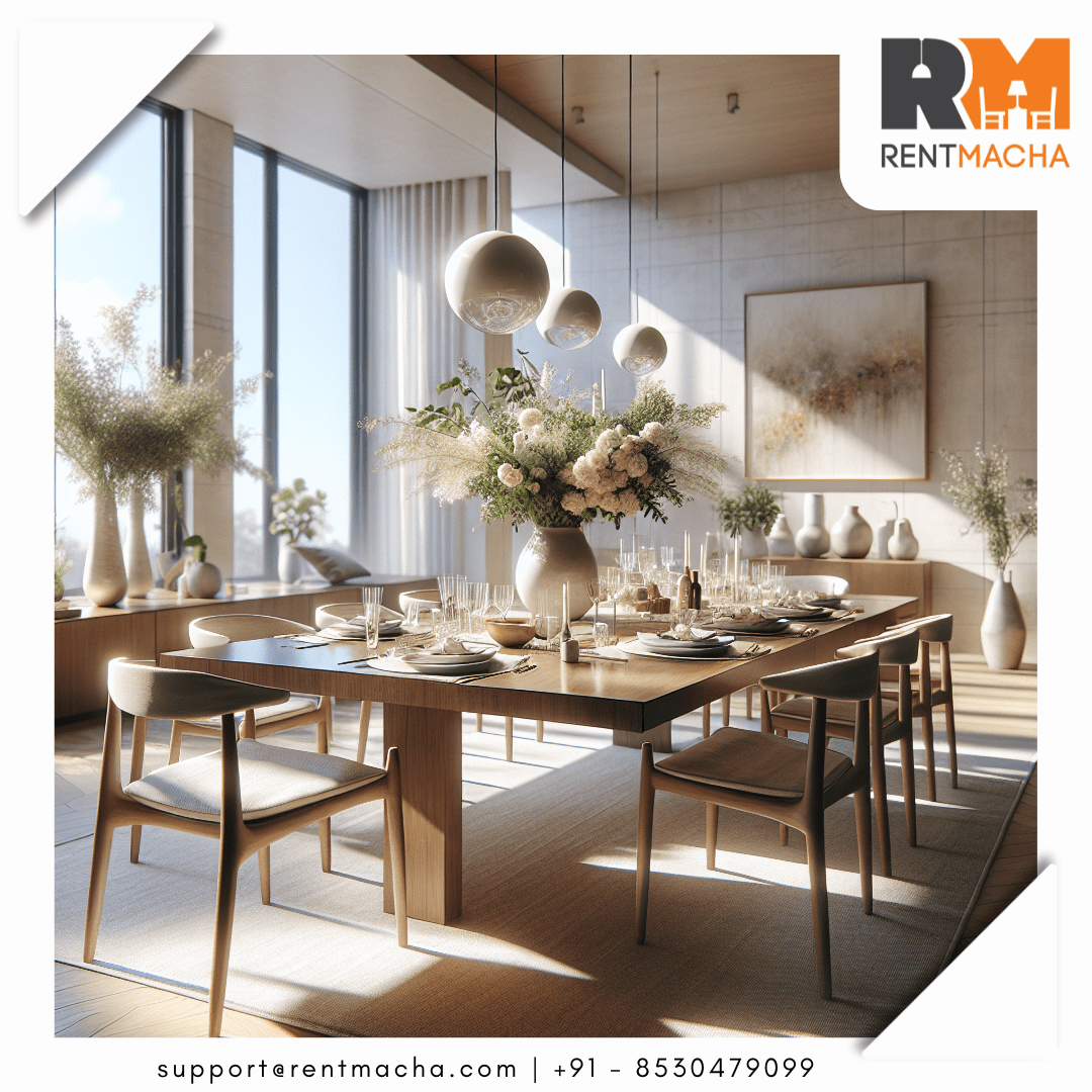 Hosting guests or starting fresh? Get a stylish dining table without the upfront cost. Rent your perfect match today and dine in style.  
To know more - rentmacha.com/dining-table-o… #DiningTableOnRent #HomeFurniture