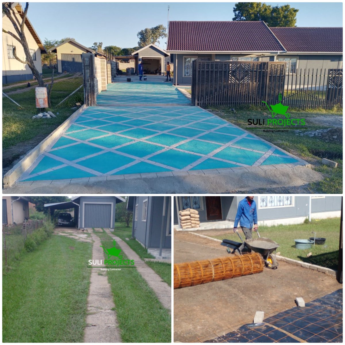 SuliProjects's tweet photo. We build driveways &amp; walkways.

    1.Concrete, high strength modern finishes. 
    2.Interlock paving bricks all shapes. 

📲0798367035 Andile
📨chunuz@yahoo.com 
📍Durban, Reservoir Hills. 
#SuliProjects #paving #concrete #property https://t.co/QHsjnGLA84