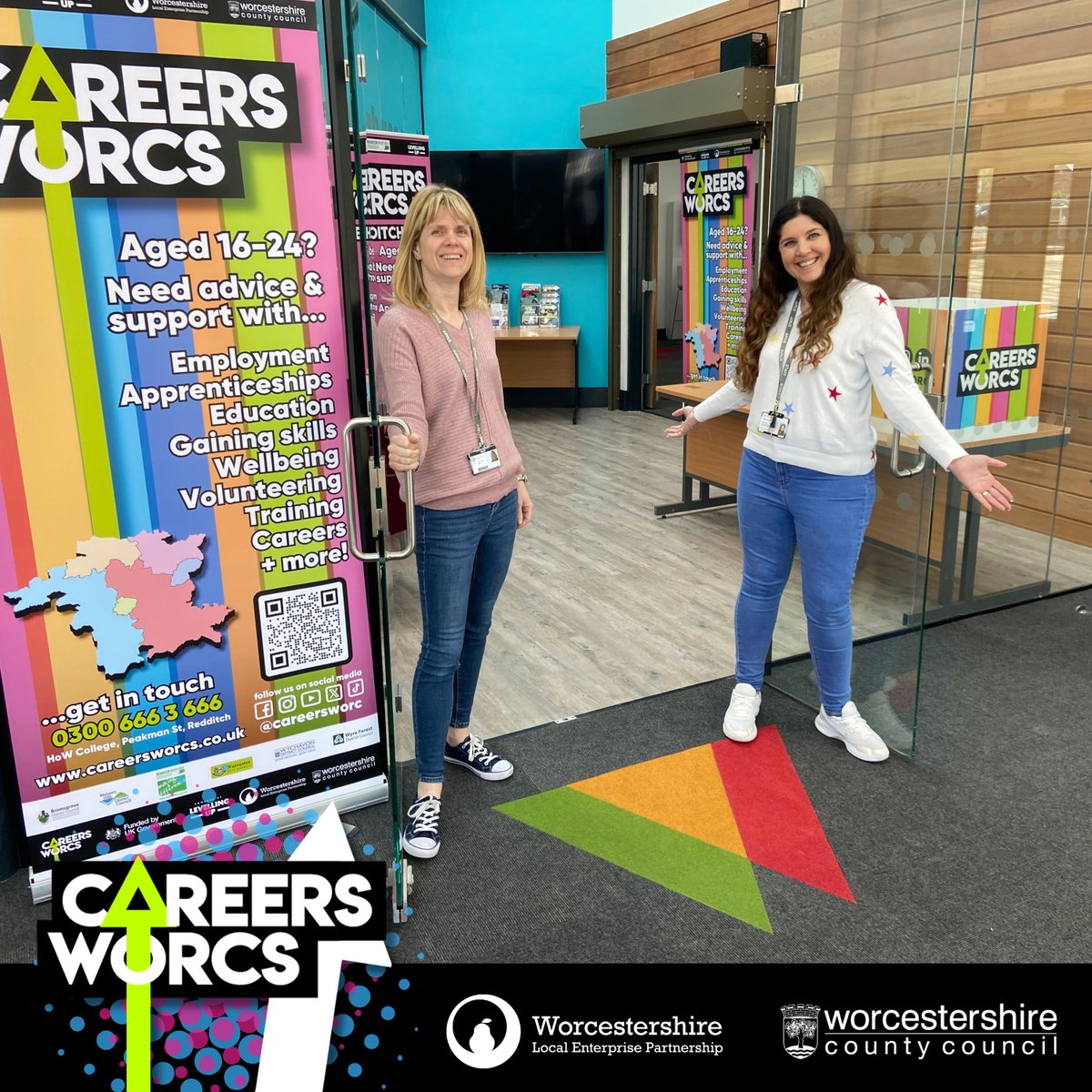 Know someone aged 16-24 that meeds career support? Our Careers Worcs team offer free advice on jobs, apprenticeships, training, college &amp; uni. Free-call 0300 666 3 666 or visit: careersworcs.co.uk