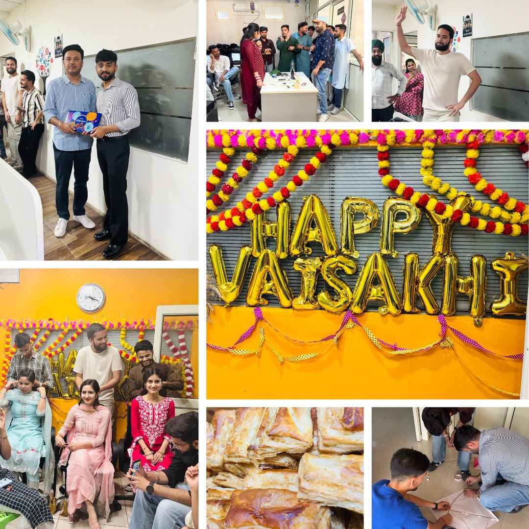softtrix's tweet image. 🌾Celebrating Baisakhi: A Harvest of Unity and Tradition🌾

We have come together to honor Baisakhi, embracing the spirit of tradition and teamwork. 🌟
.
.
.

#baisakhicelebration #teamunity #corporatecelebration #culturalpride #softtrix