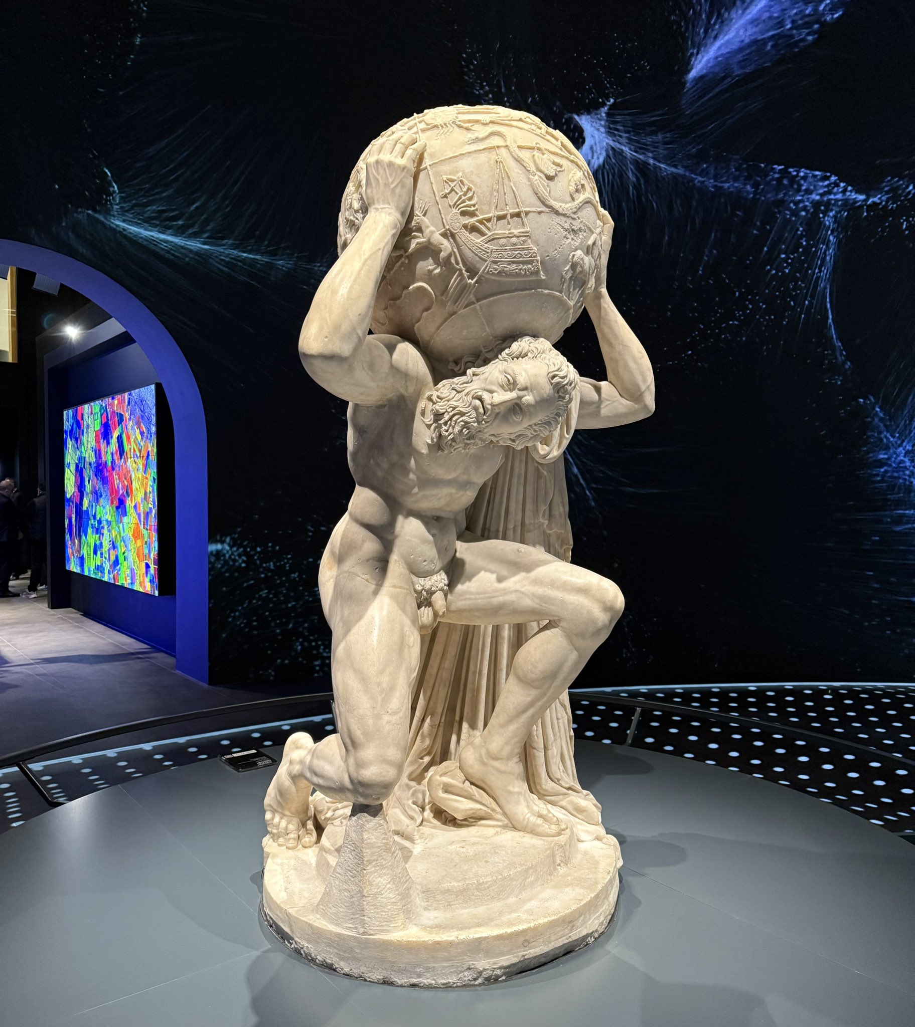 ファルネーゼのアトラス 高さ60cm Farnese Atlas ファルネーゼのアトラス 高さ60cm Farnese Atlas - メルカリ