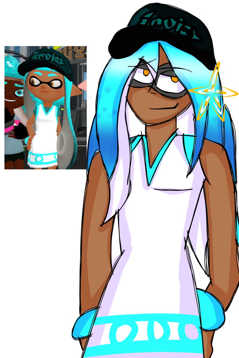Mamomiloveslol's tweet photo. Cyan the inkling #fanart #splatoon #splatoon2 #splatoon3 https://t.co/WTsYnYv9dk