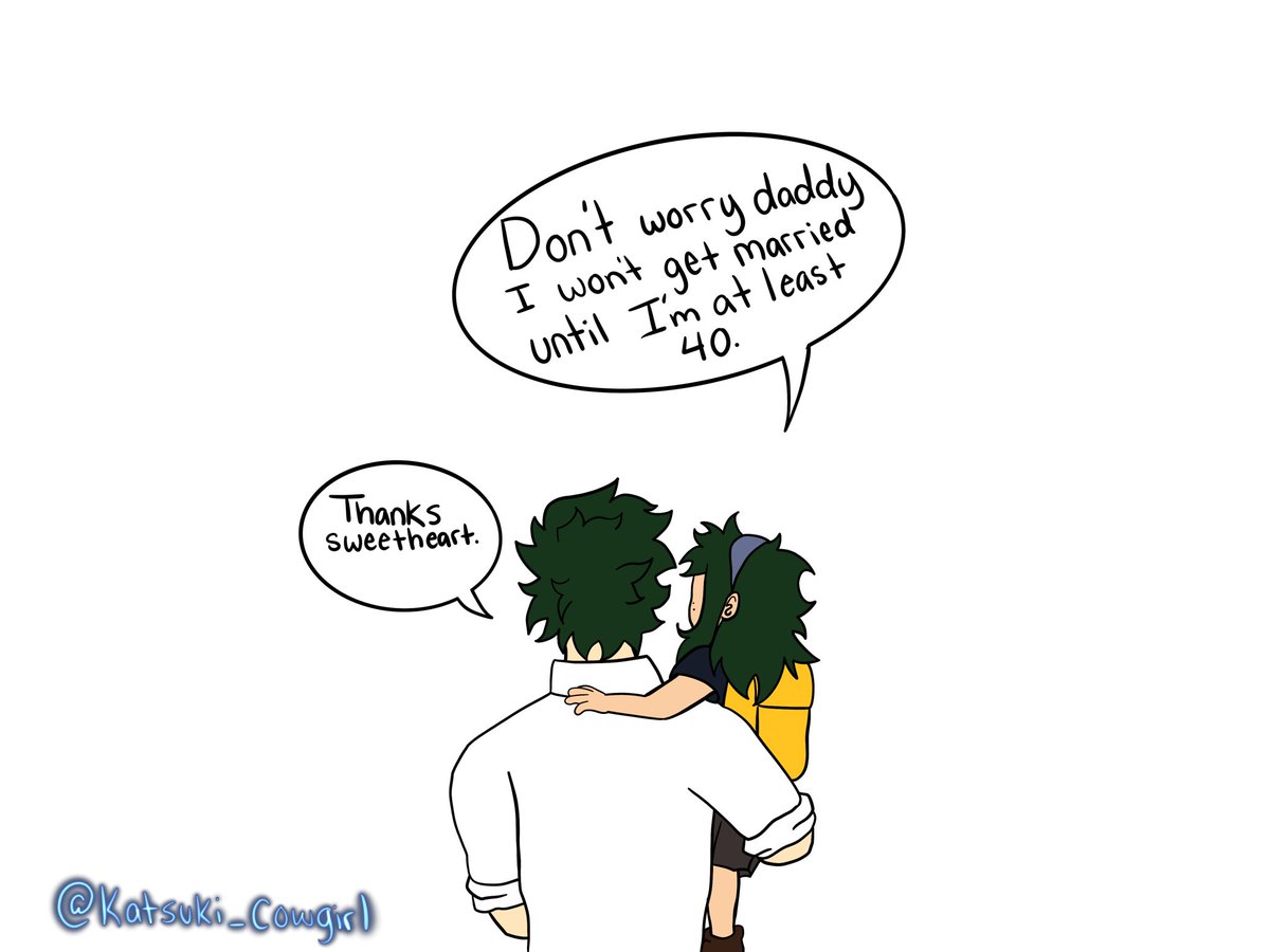 katscowgirlart's tweet photo. Deku is the kindest person….until you make a move on his little girl…..
#comic #mha #mhaedits #bnhaedits #bnha #bokunoheroacademia #myheroacademia #mhaoc #bnhaoc #nanamidoriya #midoriya #deku #kacchan #bakugou #izukumidoriya #midoriyaizuku https://t.co/GZRXIFH3yT