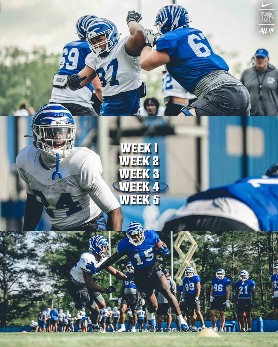 Week 4️⃣

#ALLIN | #GoTigersGo