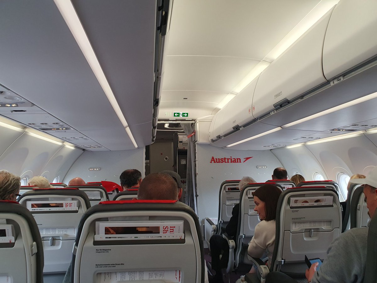 And so my journey begins.
Not with a single step of mine.
But with the distinct whine
Of the Austrian jet engines.