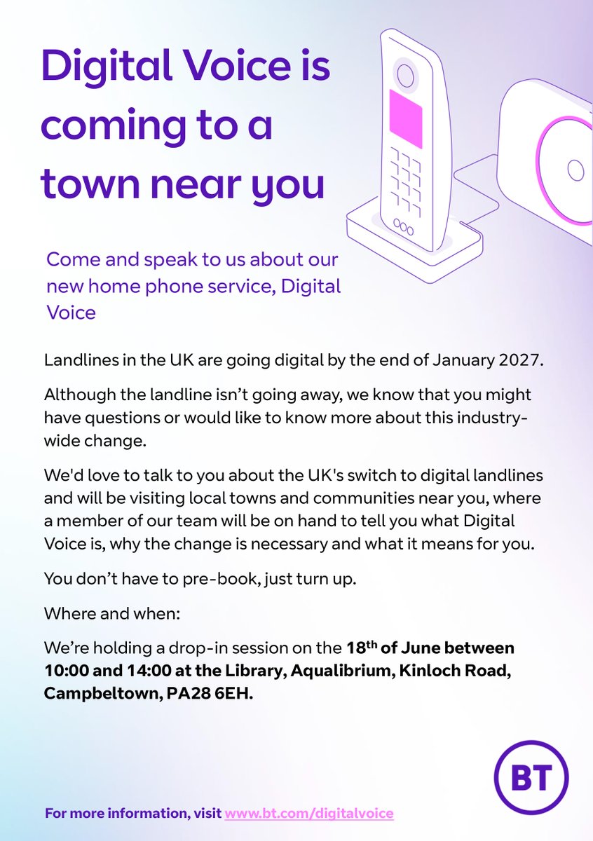 Digital Voice is coming to Campbeltown on 18th June 2025 ⬇️

<a href="/campbeltowncour/">Campbeltown Courier</a>
