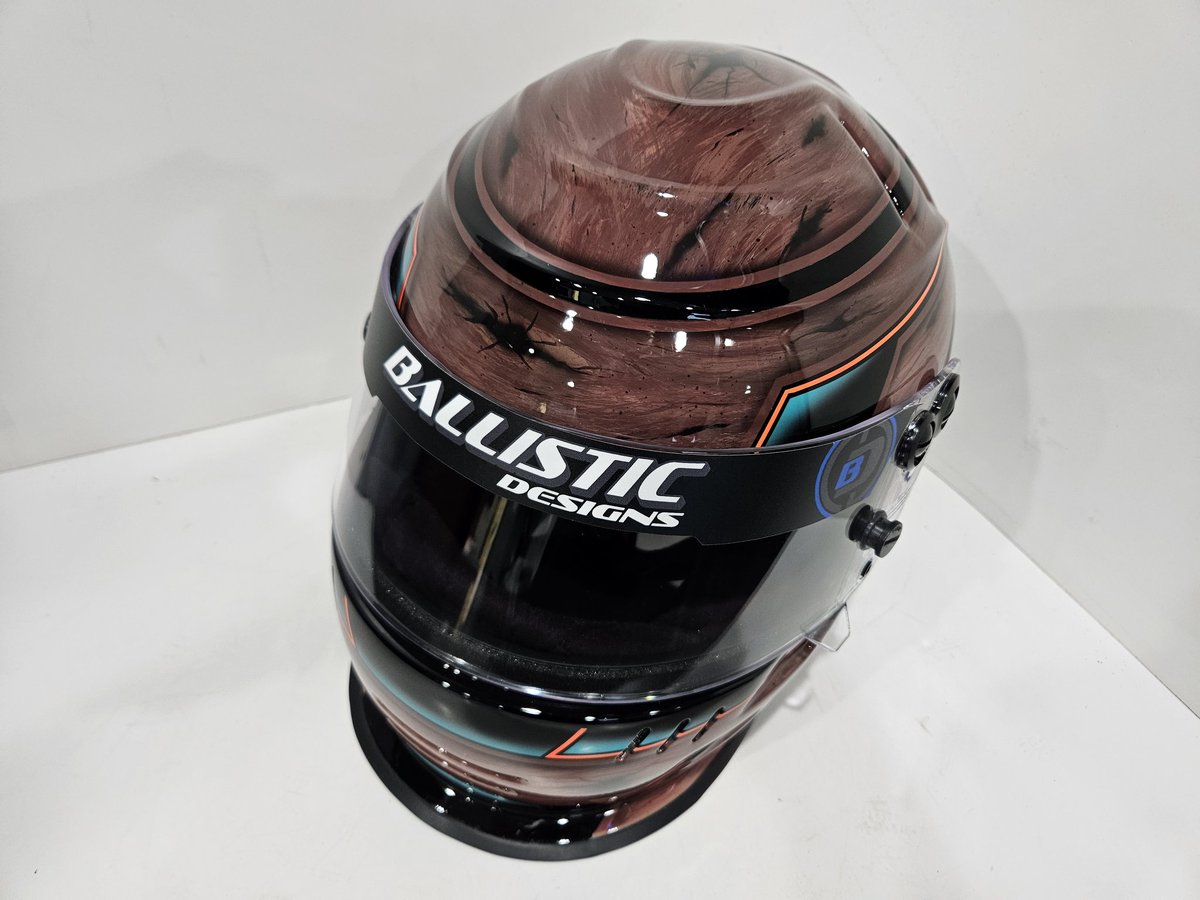 Ricky Peterson Jr  New helmet 
#ballisticdesigns #custompaint #custompaintedhelmet