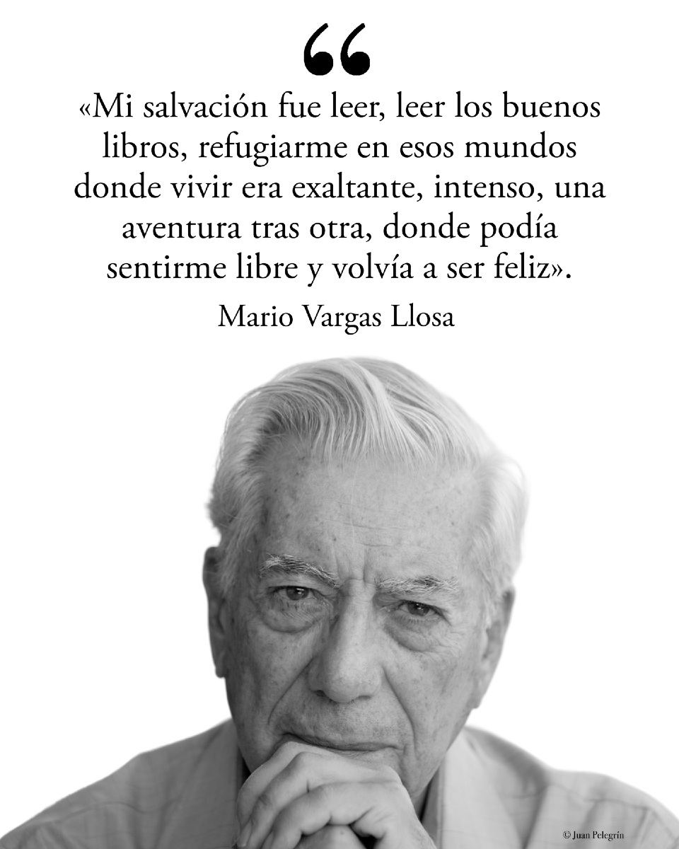 «Con infinita tristeza recibimos la noticia del fallecimiento de Mario Vargas Llosa. Su obra y su pensamiento seguirán iluminándonos. A su familia, mi más sentido pésame. A Mario, toda la gratitud por una vida que nos ayudó a ver más lejos». <a href="/pilarreyesf/">Pilar Reyes</a>