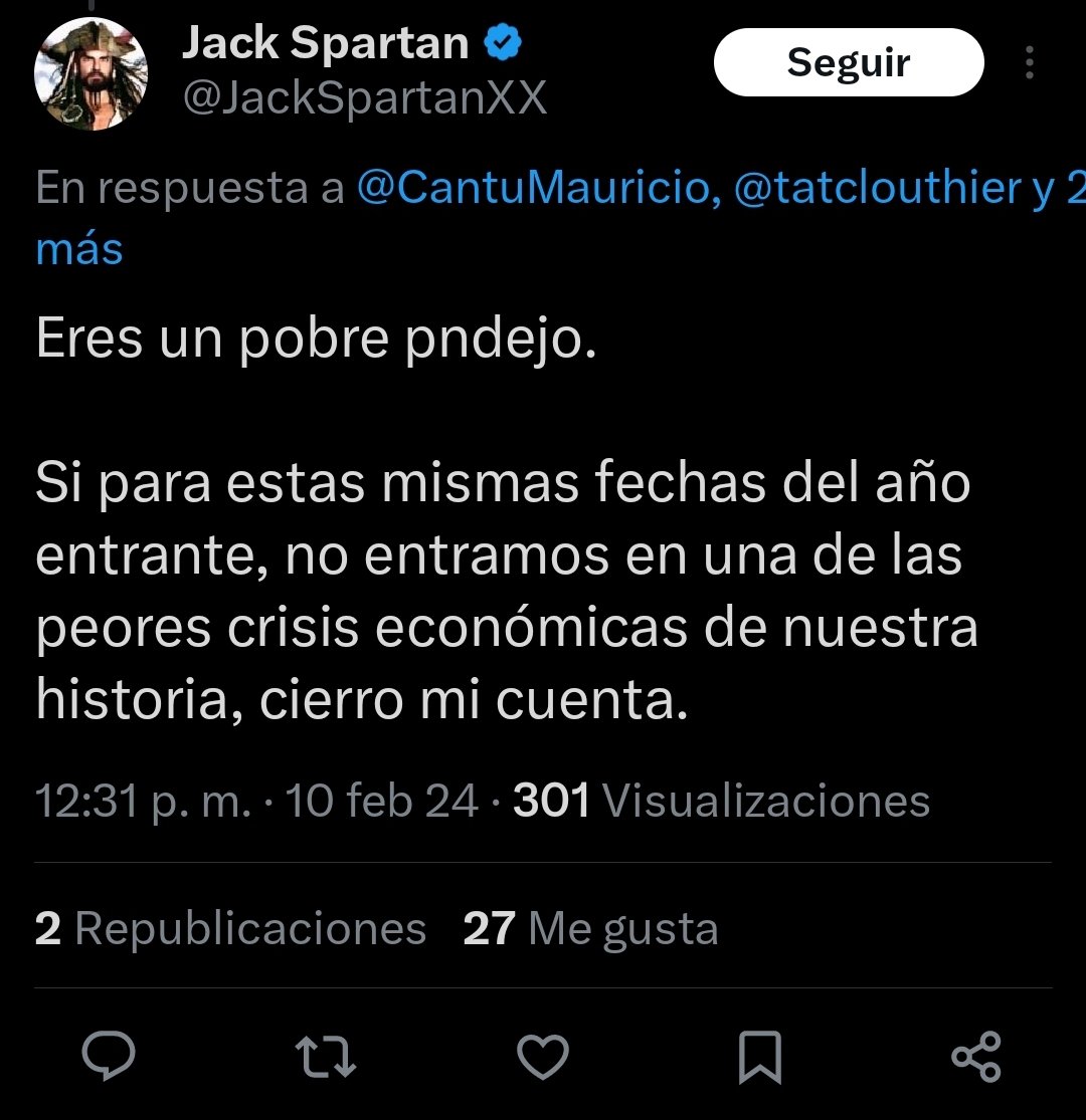 ZuritaCarpio's tweet image. Supongo que no la cerró el hocicón.