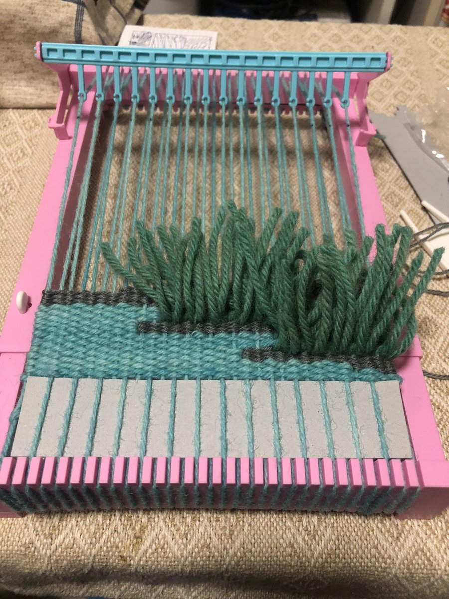 落書き感覚で織ってみる〜