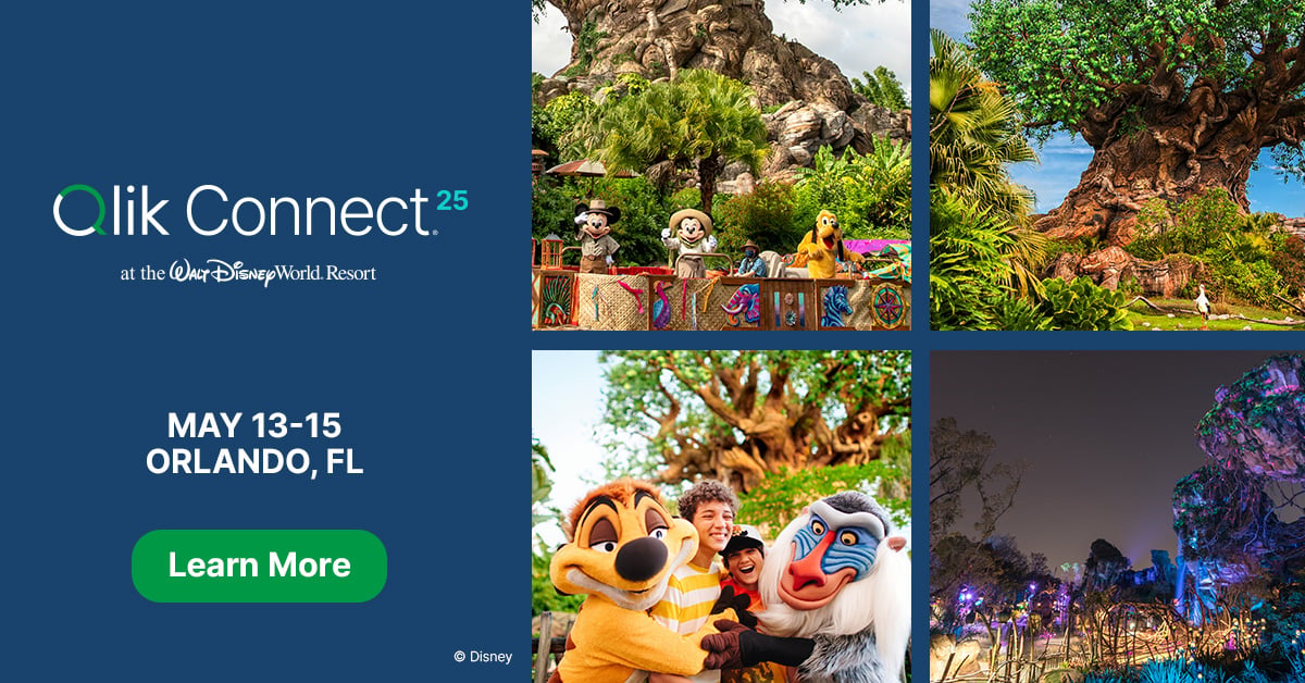kintorres's tweet photo. Super excited for the #QlikConnect appreciation event at Disney's Animal Kingdom- adventure awaits! It's not too late to join- register now if you haven't already. See you in Orlando! https://t.co/KSqCQuH0cm https://t.co/MC0ZKcRZKB