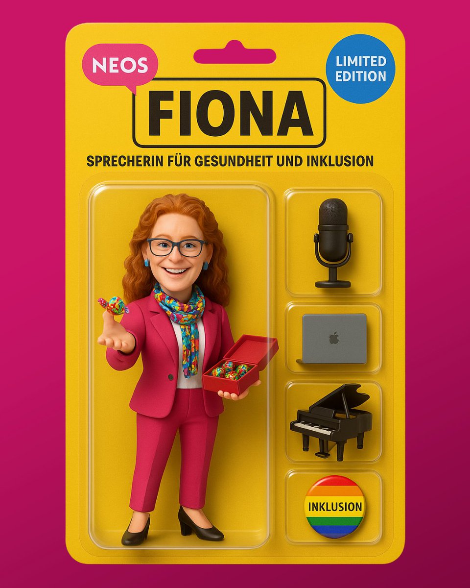 Meine geheime Superkraft?🦸‍♀️
An langen Plenartagen zaubere ich für meine Kolleg*innen im Nationalrat Süßigkeiten aus dem Schreibtisch!😇🍬🍫🍭

Hashtag#neos Hashtag#essentials Hashtag#actionfigure Hashtag#süßigkeiten