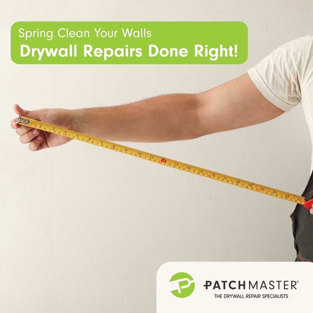 PatchMasterCorp's tweet photo. New season, fresh start. Let’s take care of those dents, dings, and drywall damage. Contact us today for all your patching needs - visit https://t.co/Qp9iDM2GRI  #SpringForward #PatchMaster https://t.co/GIfX4Dmwa4