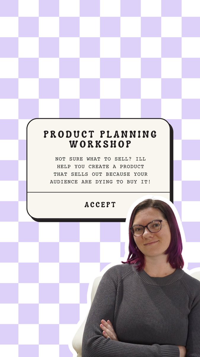 I've been pretty quiet over here recently - just haven't had the bandwidth but I wanted to let y'all know I'm running a 100% free workshop on creating a product or service to sell at 10am EST today - with a replay until April 25th.
Want in? The link is in the banner on my site :)