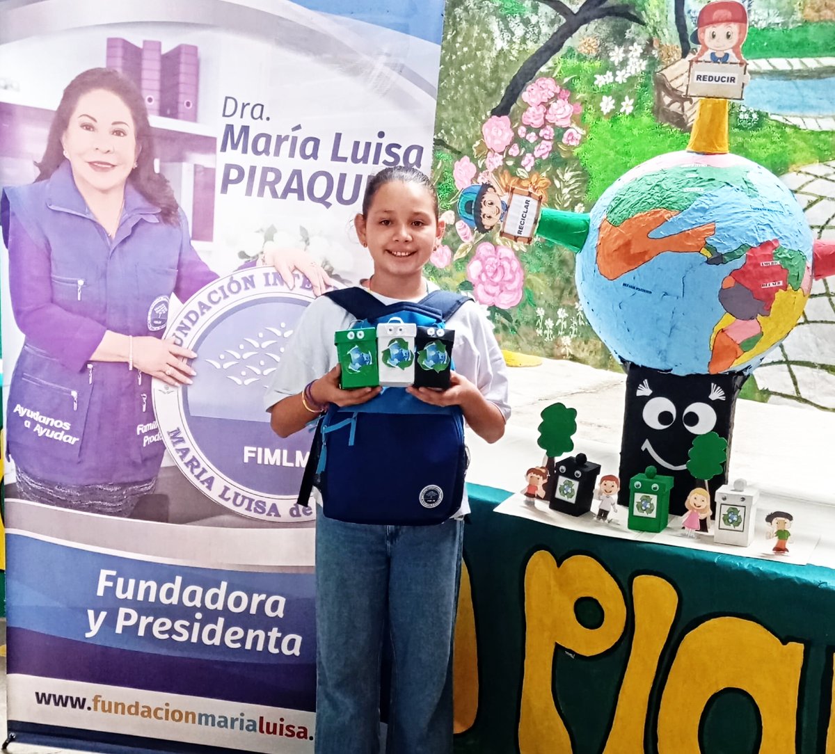 FIMLM's tweet photo. #FimlmColombia 🇨🇴 | Niños de #Barrancabermeja y #SanVicentedeChucurí, Santander, descubrieron la importancia de la tolerancia, la sostenibilidad y el reciclaje, acompañados del Eco-Héroe y sus amigos, quienes hicieron de este mensaje una experiencia inolvidable. 🦸‍♂️♻️ https://t.co/T5Yai7K9vw