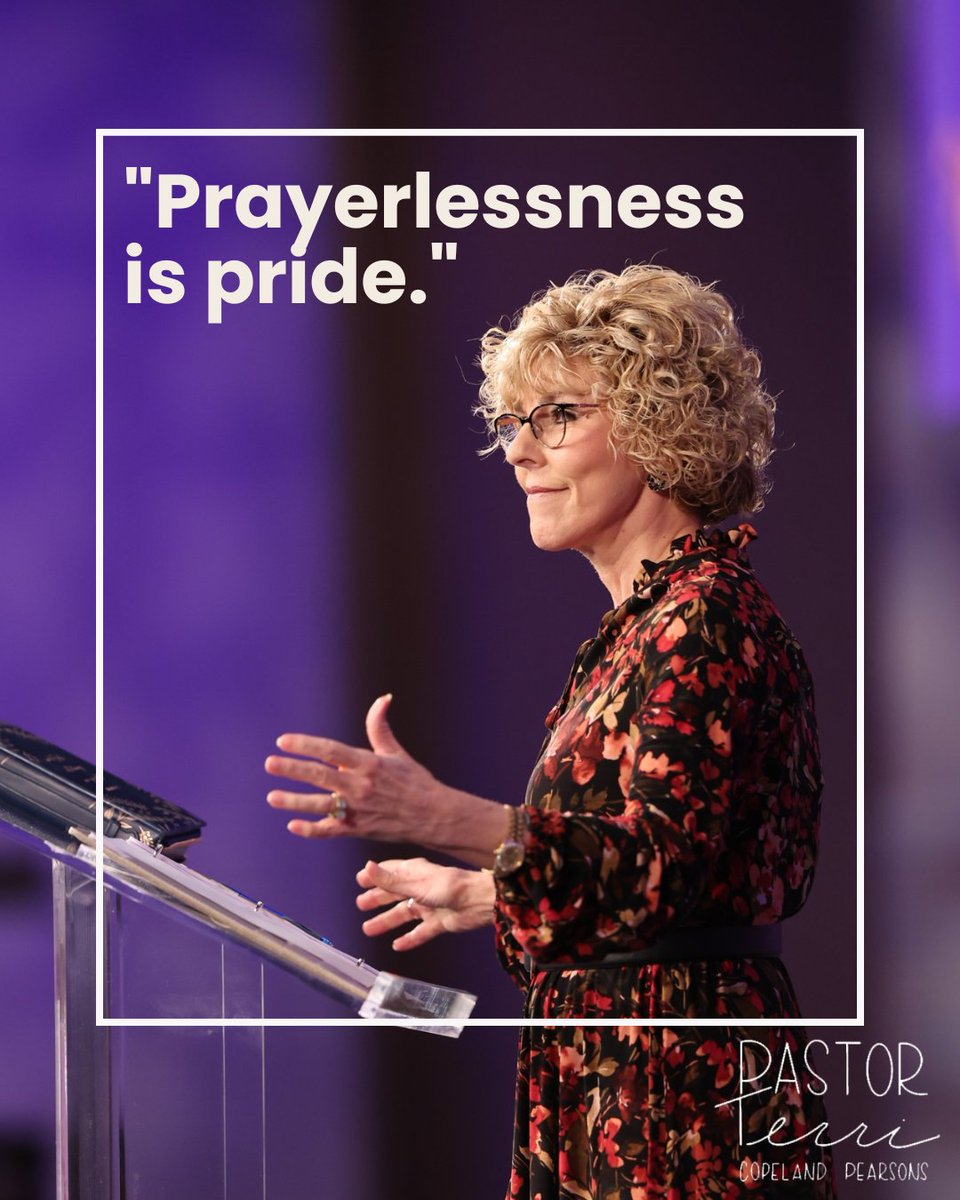 terripearsons's tweet photo. When we don’t pray, we’re saying—without words—“I’ve got this on my own.” But the truth is, we need God in everything. Prayer is the posture of humility and dependence. It acknowledges that He is our source.
#PrayerIsPower #FaithInAction #PrayerFirst #TerriCopelandPearsons https://t.co/iaGf8GlITK