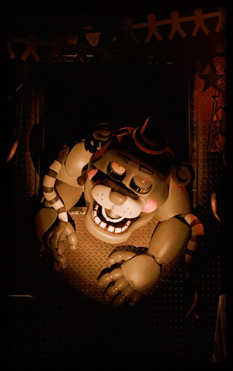 tnwashere's tweet image. Hello, I am Tn/Coraline! I make renders using Blender, primarily of #FNAF 

This thread shows projects that I&apos;m most proud of! It will also be updated with newer works as well!