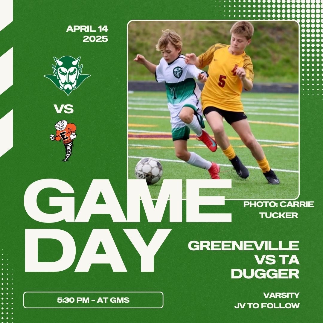 It’s always fun when Greeneville and Elizabethton meet up. Come out and support the Devils tonight at 5:30 at GMS.