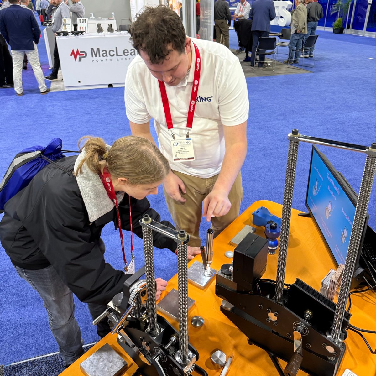 KingTesters's tweet photo. Booth 636 has been buzzing all weekend at CastExpo 2025! 👍

We've had some solid conversations on Brinell knowledge and interactive hands-on demos. 🗣

As we kick off Day 3, visit us at Booth 636 to see how King Tester can support your testing needs.

#CastExpo2025 #Brinell https://t.co/sMk6zx6tqp