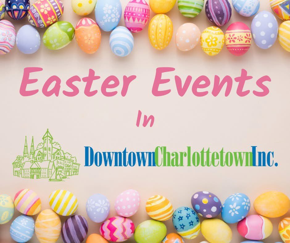 Downtown Ch'town,PEI (@downtown_chtown) on Twitter photo Ready for some egg-cellent Easter adventures in Downtown this weekend? 🥚🍫 Hop on over to our website (downtowncharlottetown.com/easter-weekend) for specials, gift ideas, brunch spots, and fun events!
🥕 Downtown Business with Easter goodies? Email victoria@downtowncharlottetown.com🌷 Ready for some egg-cellent Easter adventures in Downtown this weekend? 🥚🍫 Hop on over to our website (downtowncharlottetown.com/easter-weekend) for specials, gift ideas, brunch spots, and fun events!
🥕 Downtown Business with Easter goodies? Email victoria@downtowncharlottetown.com🌷