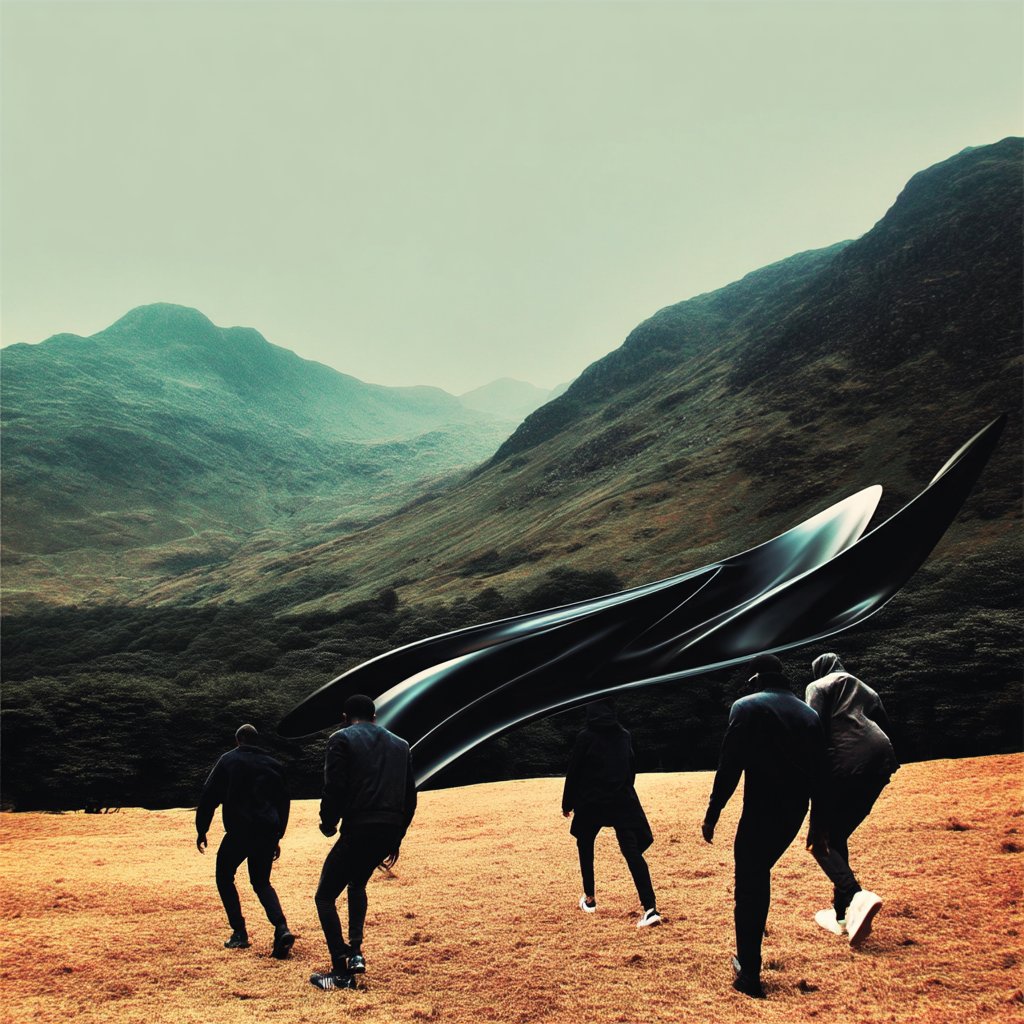 another shot with personalization and midjourney, can't stop with it