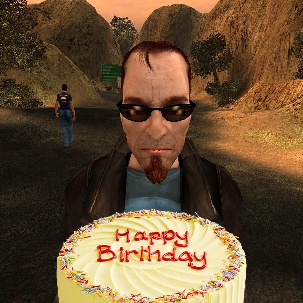 Today we celebrate the 22nd birthday of the game that put us on the map, the game that gave a middle finger to pearl clutchers and the game that taught people to have no regrets.

22 years of fun, piss and no regrets.
Happy birthday POSTAL 2.