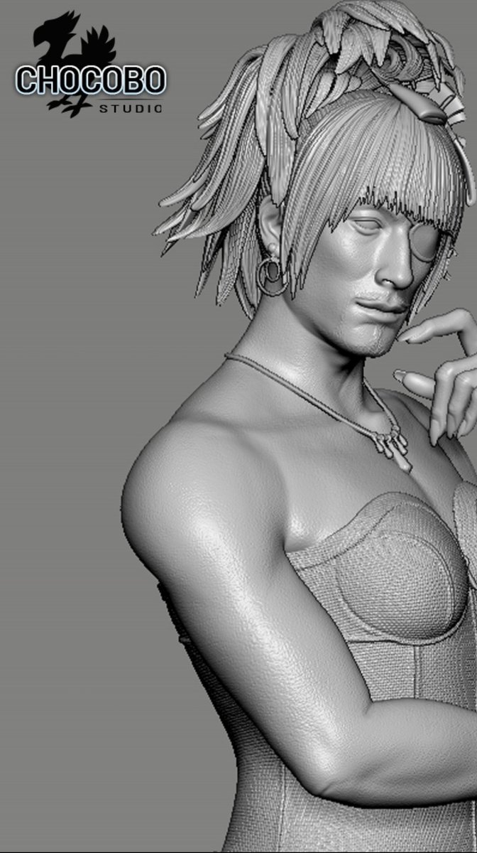 1/6 GOROMI COMING SOON～ #CHOCOBOSTUDIO  #ゴロ美 #GOROMI #Yakuza #GoroMajima #真島吾朗 #YakuzaLikeADragon #majimagoro