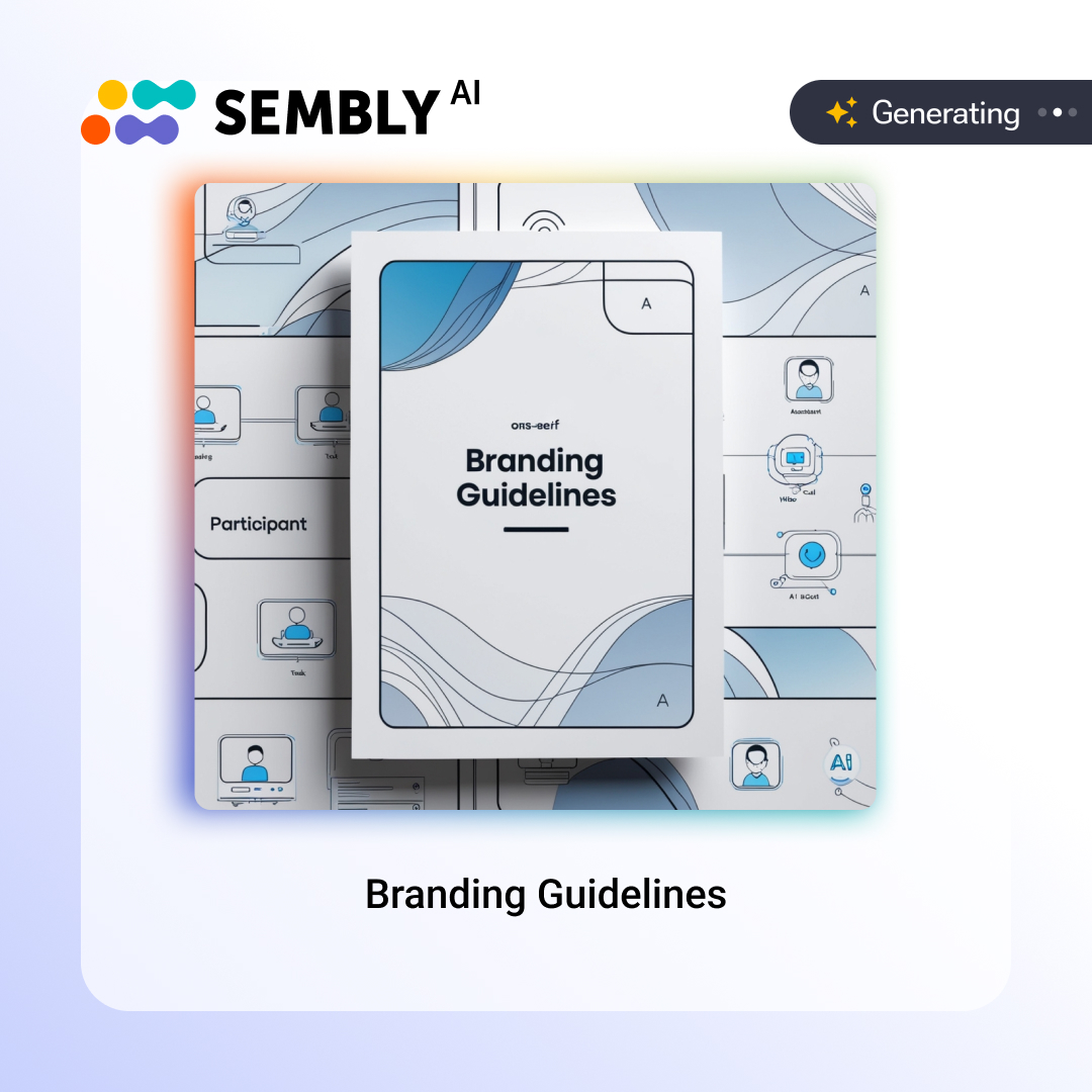 Semblian 2.0 automates the creation of ready-to-review critical digital design documents, by analyzing meeting data and generating comprehensive artifacts tailored to your specific needs.

Discover how Sembly AI can transform your design operations: sembly.ai/semblian/desig…