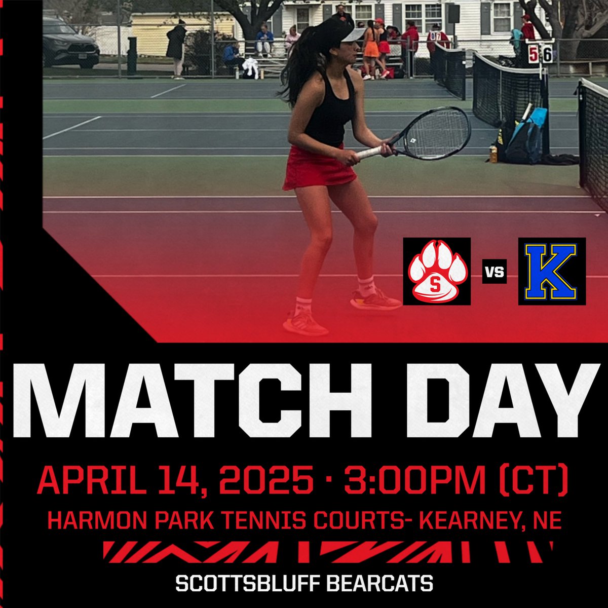 activities_shs's tweet image. 🎾 Road Game Ready! 🎾
We&apos;re hitting the road and bringing the heat to Kearney! Let&apos;s go Bearcats! #RoadMatch #GameSetMatch