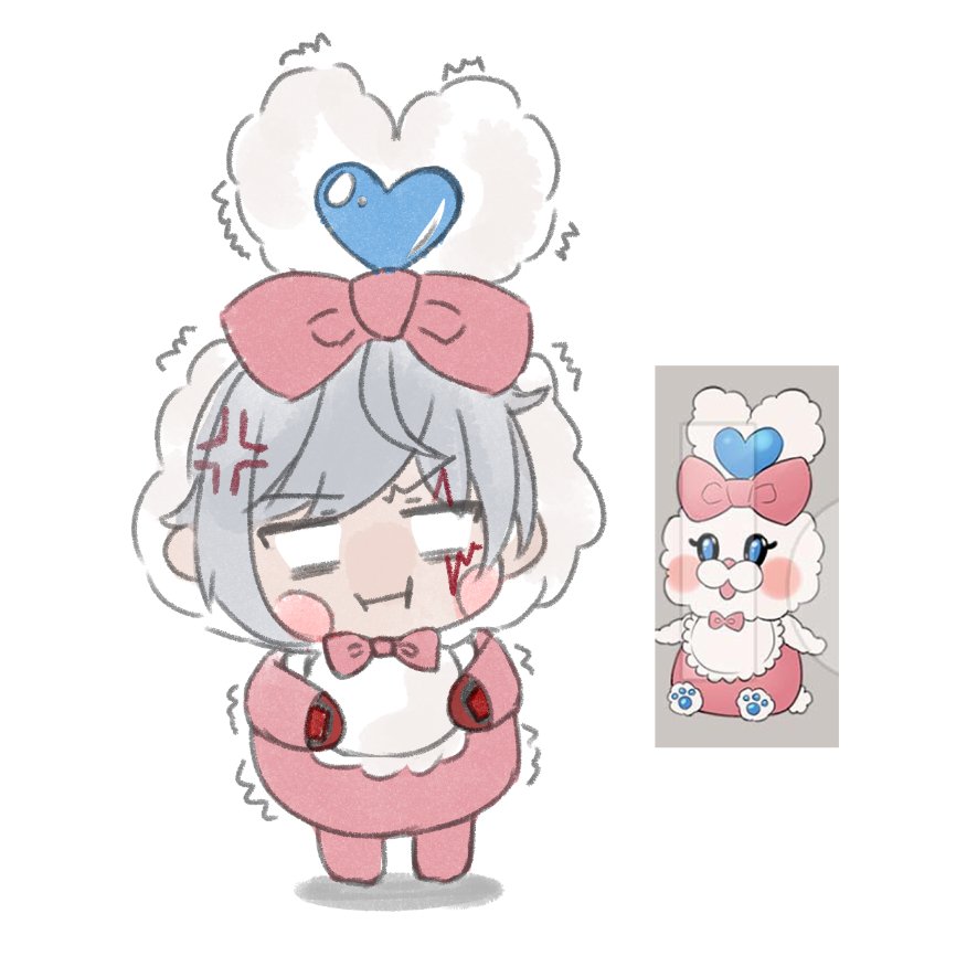 #Artchivist 
💬Lele-chan.~
🐑What?
💬Nani ga suki? 
🐑Dressing up sexy and not kawaii! %@§!?!💢