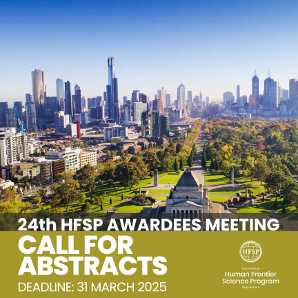 📢 Attention HFSP awardees &amp; alumni: just a few days left to submit your abstract for the 24th HFSP Awardees Meeting in Melbourne!
🗓️ Deadline: 21 April 2025
👉 Submission: zurl.co/Ta5jJ 
Let your science be part of the conversation! 🌍🔬 🧪  
#sts #HFSPmtg2025