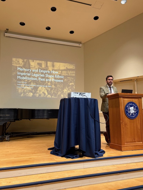 AABS (@balticstudies) on Twitter photo AABS was happy to support a recent lecture by Dr. Adam <a href="/LentonAC/">Adam Lenton</a> (Wake Forest U.) as part of the <a href="/WingateUniv/">Wingate University</a> Baltic Studies Speaker's Series. Over 170 students attended to learn about Russia's war in Ukraine, ethnic mobilization, and what a post-Putin future might look like. AABS was happy to support a recent lecture by Dr. Adam <a href="/LentonAC/">Adam Lenton</a> (Wake Forest U.) as part of the <a href="/WingateUniv/">Wingate University</a> Baltic Studies Speaker's Series. Over 170 students attended to learn about Russia's war in Ukraine, ethnic mobilization, and what a post-Putin future might look like.