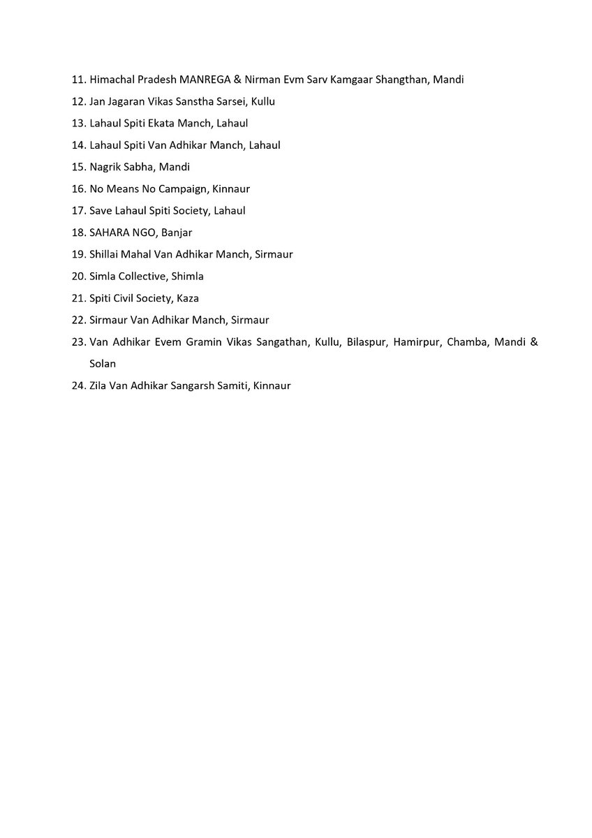 .... so that the twin goals of livelihood protection &amp; robust forest governance can be achieved.