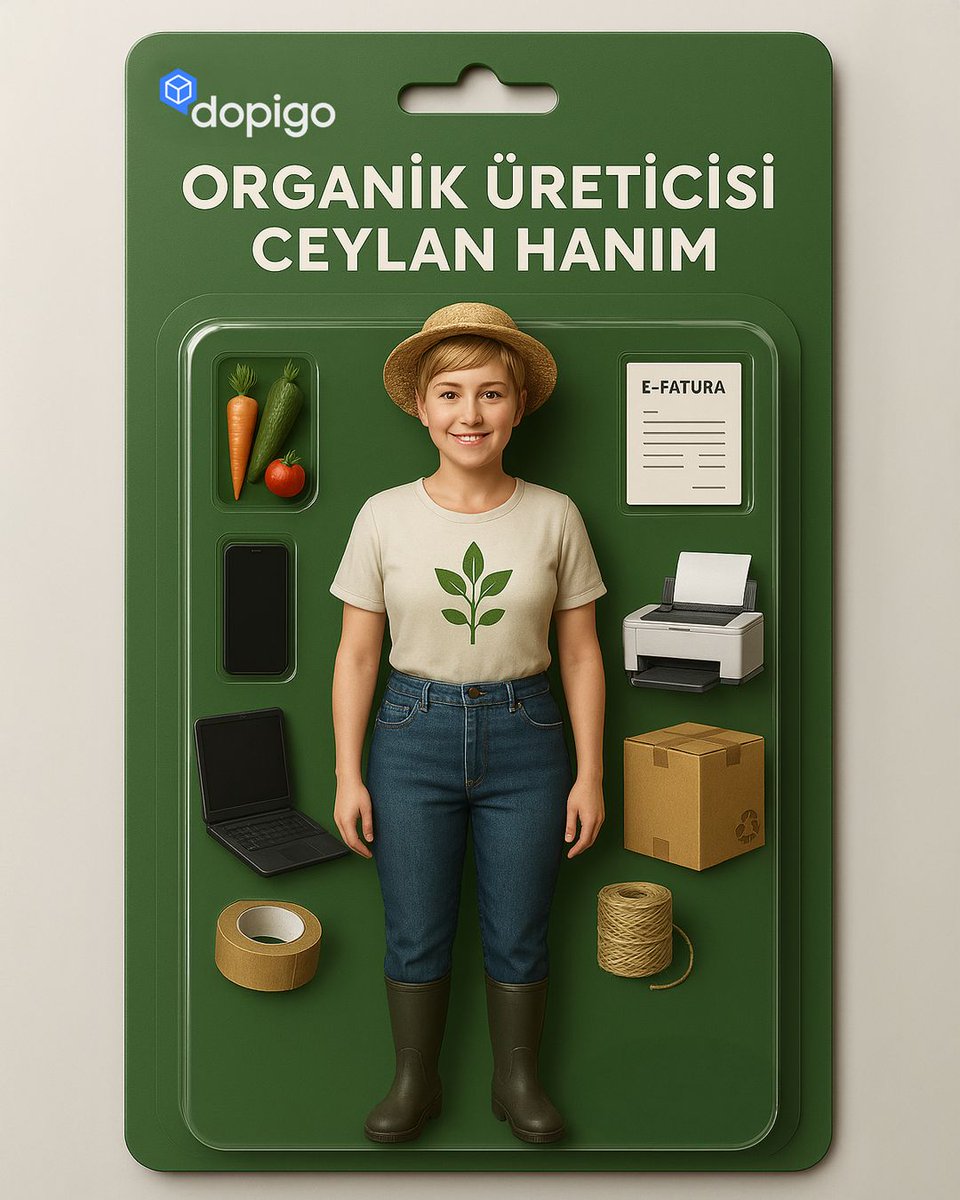 🧸 Modaya uyduk ve e-ticaretin kahramanlarını ölümsüzleştirdik!

📦 Kargo kolisiyle dans eden,
🧾 e-faturayı tek elle kesen,
📲 müşteri mesajına 0.3 saniyede dönen profesyoneller...

💼 Dopigo sizler için, işinizi daha da kolaylaştırmak için var.
🥰 Sizin gibi müşterilerimiz