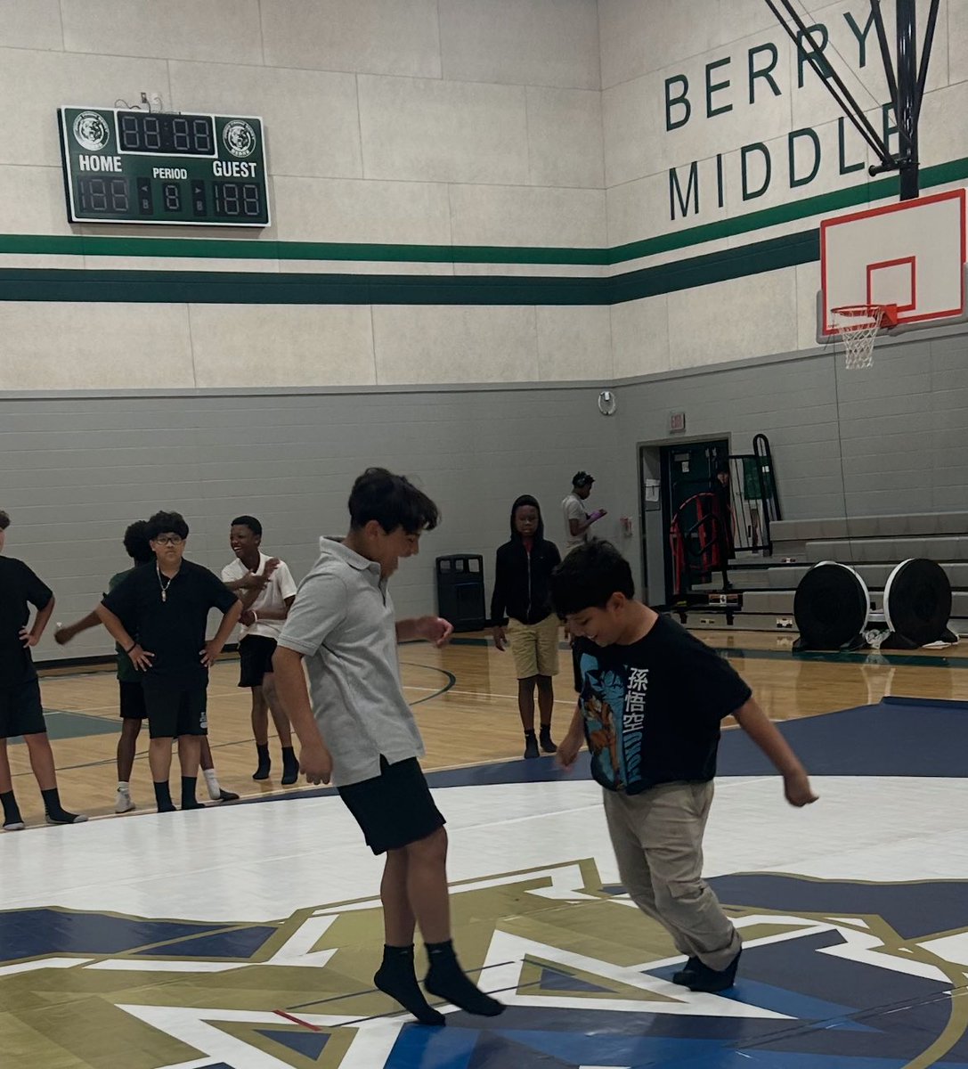 The last couple of weeks Mesquite Wrestling visited the Horn feeder schools to promote wrestling and grow our sport! We appreciate Terry, Berry, &amp; Woolley Middle Schools for having us out!