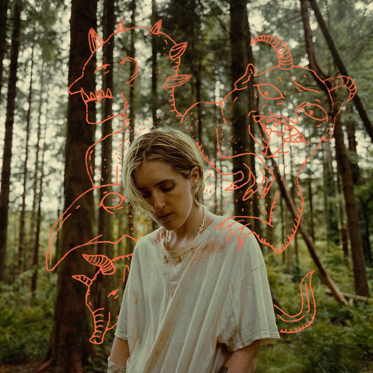 shura's tweet photo. world’s worst girlfriend out april 16th 🎯

to celebrate i’m giving away an ✨exclusive✨ signed test pressing of my new album ‘i got too sad for my friends’ 👀

all you have to do is pre-save (link in bio) &amp; a winner will be picked at random 🤌 https://t.co/OwWmHl8bhJ