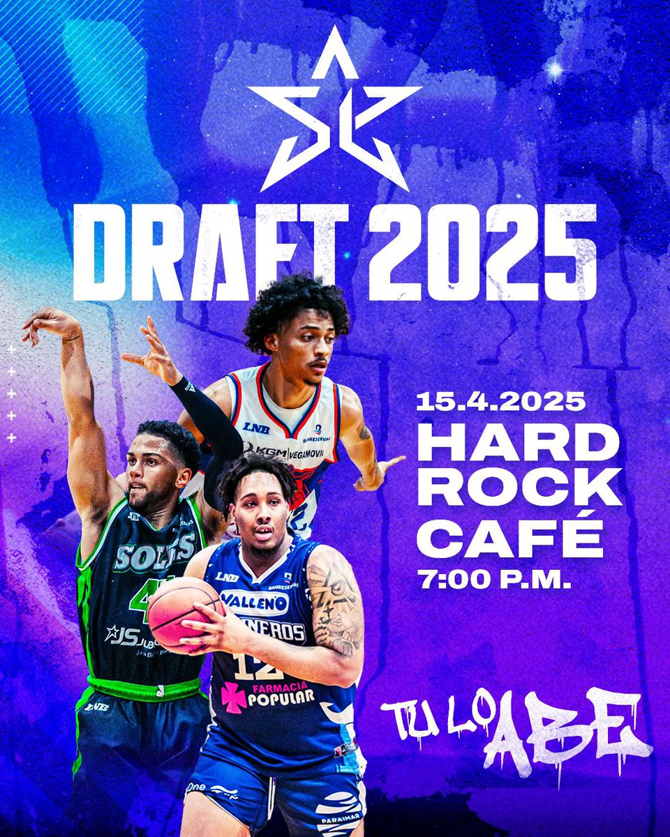 Mañana será el día donde los sueños se vuelven realidad. 😎 Este 15 de abril se elegirán las futuras estrellas de la LNB en el Draft 2025. ¿Quién será el próximo en romperla? 🤔🔥🔥

#LNB #LaSuperLiga