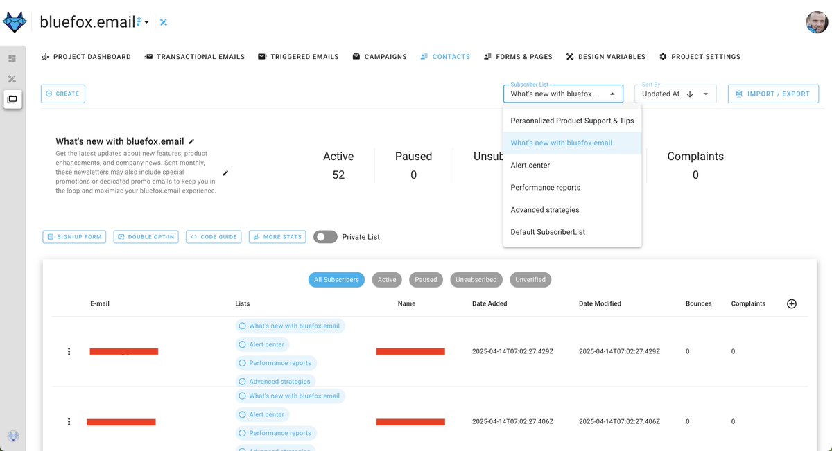 We updated the "Contacts" section in our app! How do you like it?