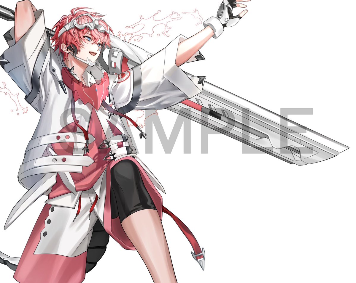 オリ絵ンス #Oriens2周年 応援広告に使用したイラストの人物単体