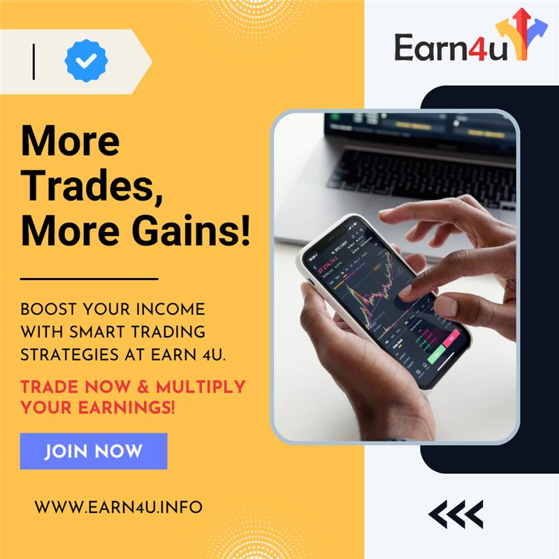 earn_4u's tweet image. 💬 More Trades, More Gains!
Turn your screen time into income with smart trading at Earn 4U.
💹 Start trading smarter, earn more every day!

🔥 Trade Now &amp;amp; Multiply Your Earnings
👉 earn4u.info

#Earn4U #SmartTrading #TradeToEarn #MoreTradesMoreGains #OnlineTrading
