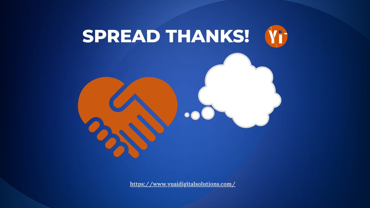 YuAISolutions's tweet image. Boost your business today: Thank one customer online. It builds trust fast! Share your thank-you in the comments. #SupportSmall