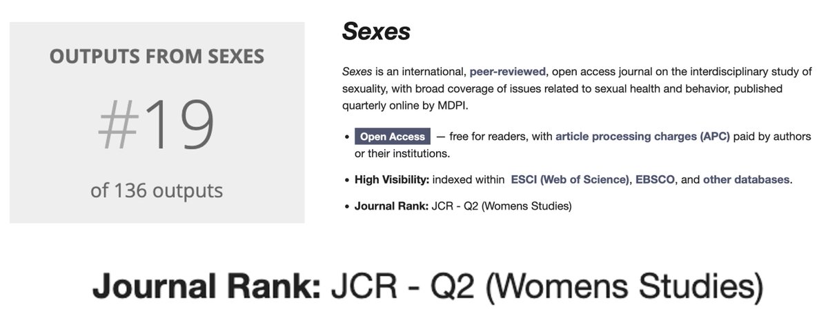 Scientific articles that do not hide the fact that Simone de Beauvoir was one of the main defenders of pederasty are increasingly read and referenced by those who really write and speak against child abuse. This article is an example: mdpi.com/2900292 #mdpisexes