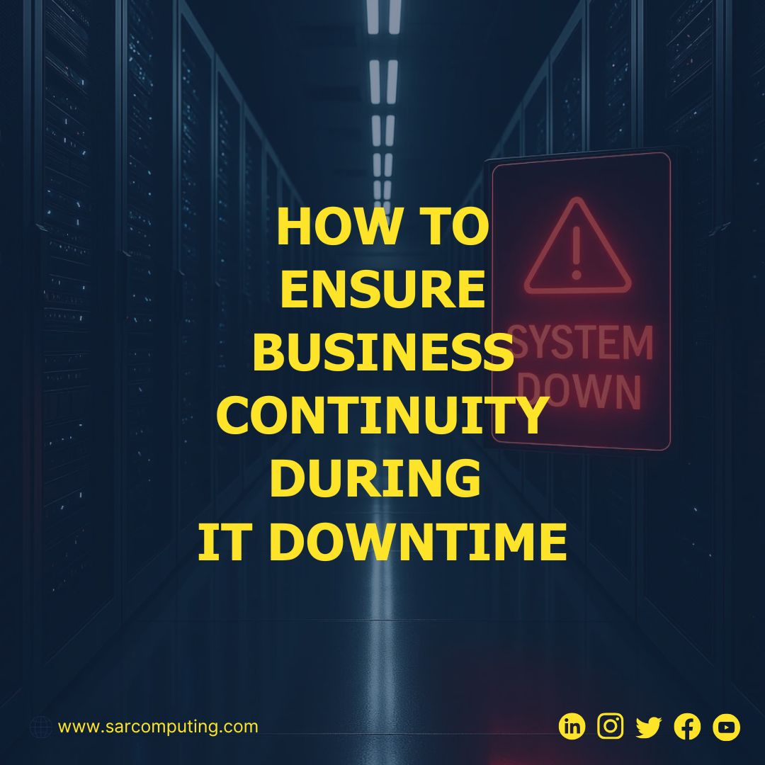 sarcomputing's tweet image. Downtime doesn’t have to mean disaster. With a solid Business Continuity Plan, regular backups, employee training, and smart use of cloud tech, you can keep operations running smoothly, no matter what.
#CyberPreparedness #StaySecure #sarcomputing