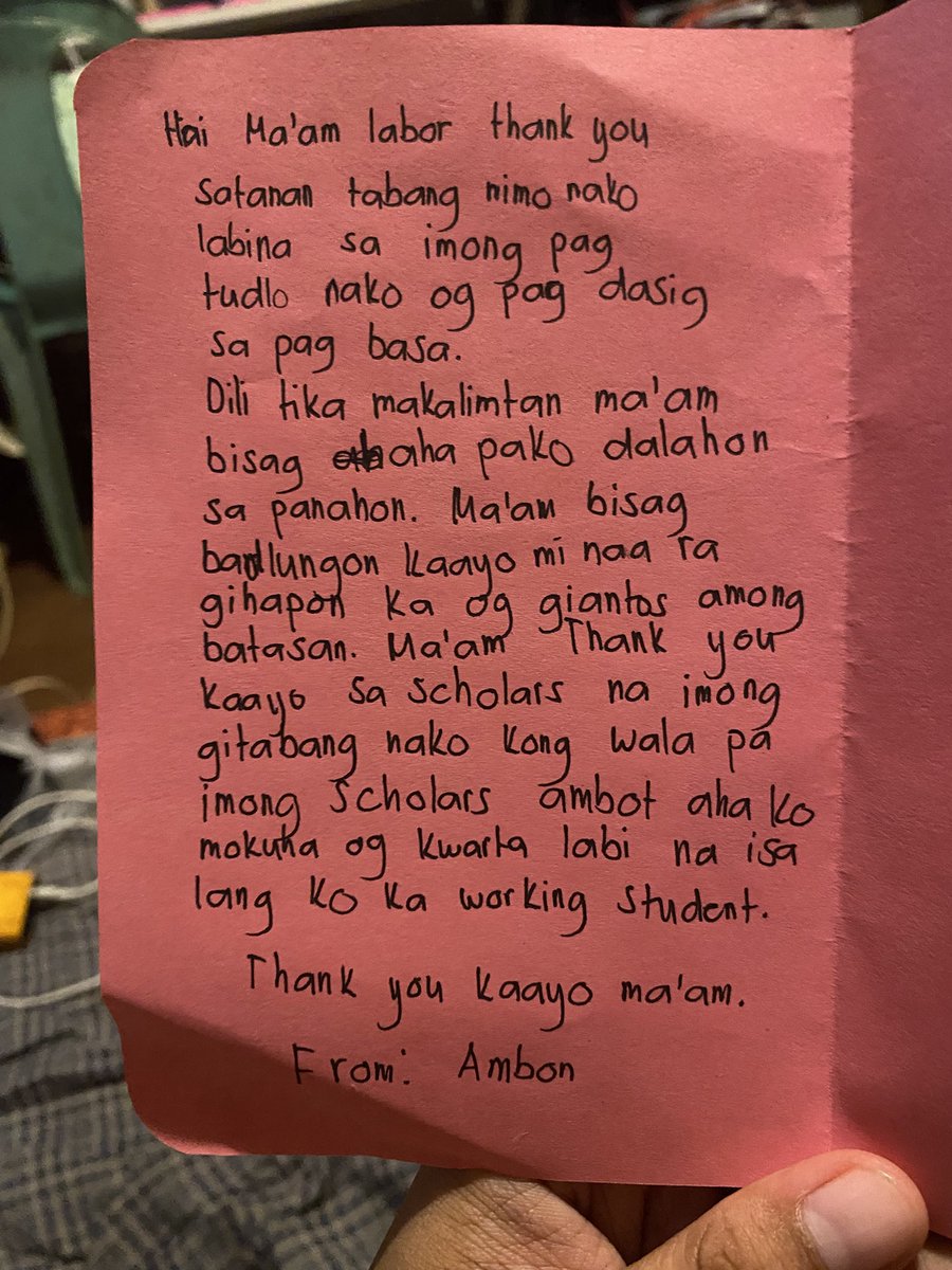 ❤️😭 kalami sa feeling makapabasa ug bata miskin senior high na siya 😭 balik nanaman tayo sa pagiging dedicated teacher char