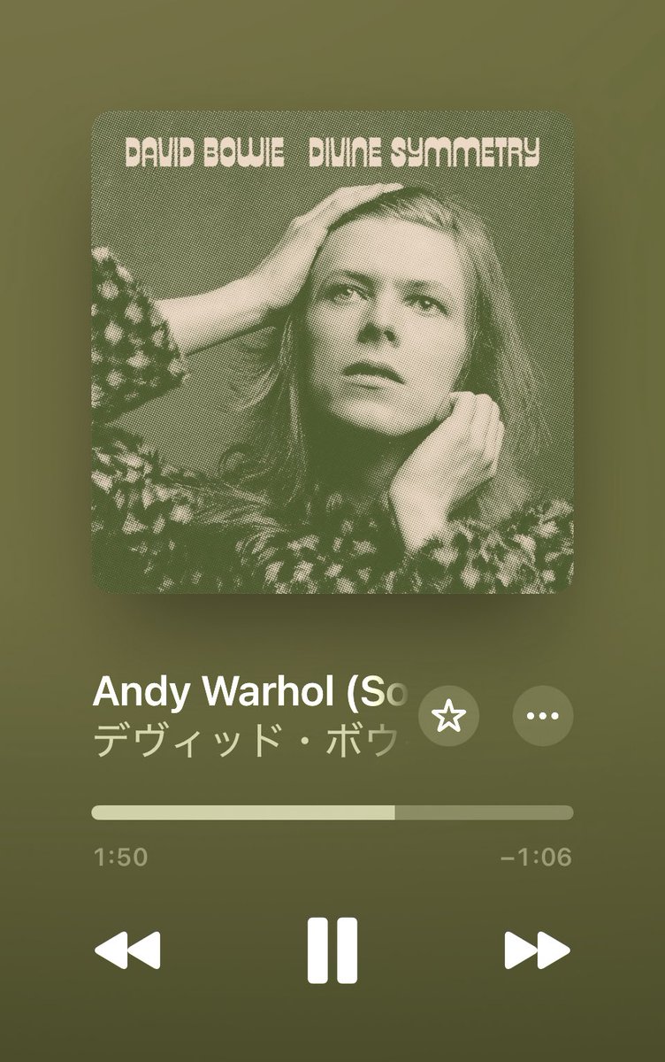 kumaichan901t's tweet photo. お疲れ月曜日。

明日も一丁、頑張りますか

#DavidBowie 
#Quicksand 
#TheBewlayBrothers 
#AndyWarhol 
#QueenBitch 
#NowPlaying️ https://t.co/9IKUm7Cbg0